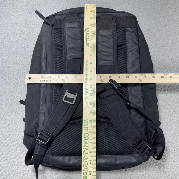 Timbuk2 Black 21" Travel Backpack Soft Case Clothing Compartment Men Laptop Bag - Picture 6 of 12